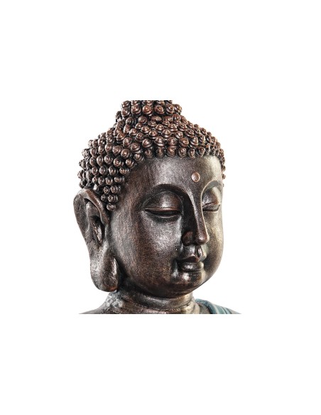 FIGURA RESINA 40X33,5X60,5 BUDA TURQUESA