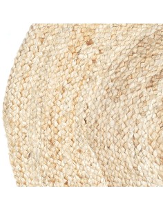 ALFOMBRA 120CM REDONDA YUTE 2