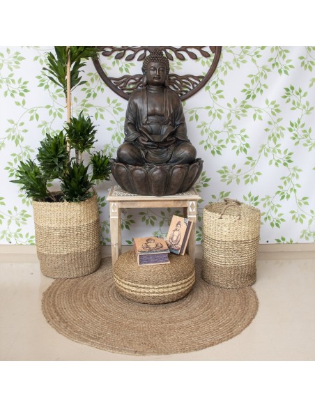 ALFOMBRA 120CM REDONDA YUTE