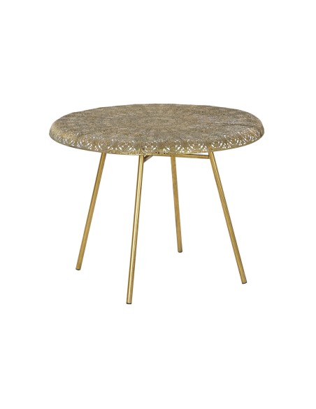 MESITA AUXILIAR METAL 65X65X51 COBRIZO