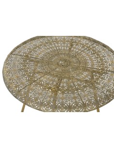 MESITA AUXILIAR METAL 65X65X51 COBRIZO 2