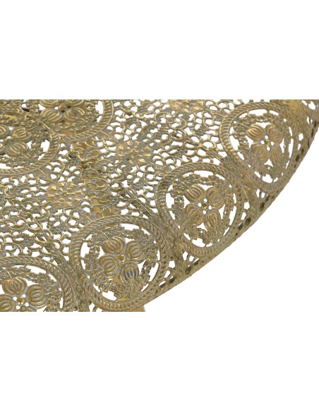 MESITA AUXILIAR METAL 65X65X51 COBRIZO