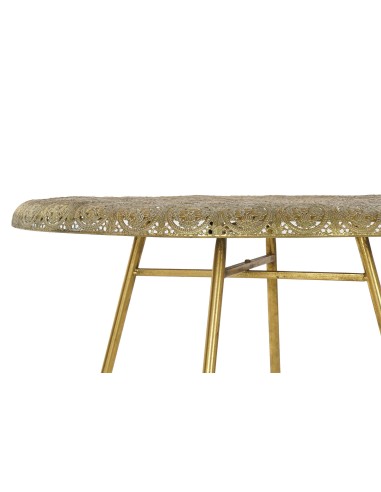 MESITA AUXILIAR METAL 65X65X51 COBRIZO