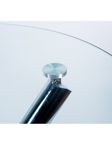 MESA REDONDA CRISTAL DE 90*75