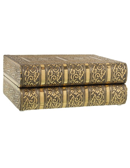 JOYERO METAL DORADO C/ESPEJO