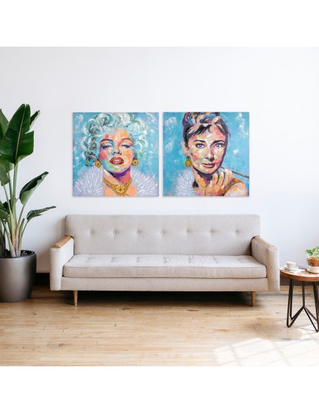 Cuadro Marilyn Lienzo