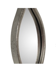 Aplique 5 Espejos Metal Plateado 2