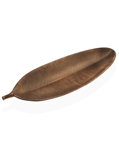 Centro de mesa hoja marron