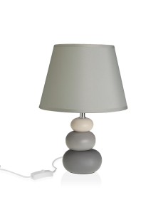 Lampara 3 bolas grises