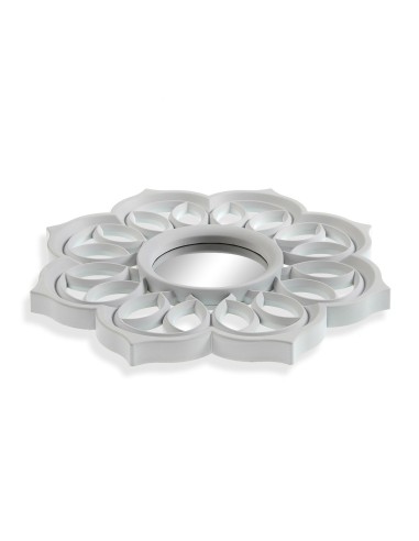 Juego 3 espejos blancos