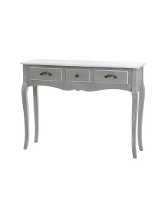 Consola madera gris/blanca