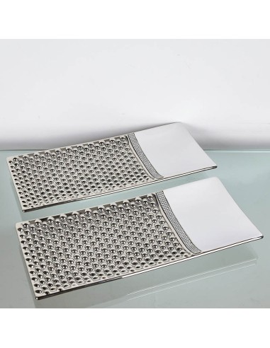 Bandeja blanca/plata