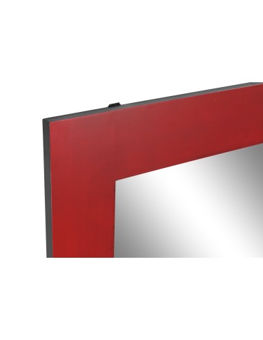 Espejo Oriental Rojo
