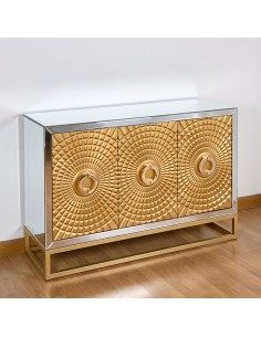 Aparador 3 puertas espejo 2