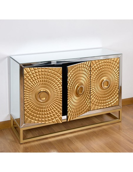 Aparador 3 puertas espejo