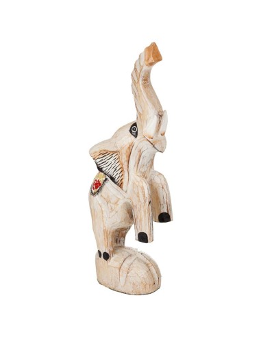 Figura elefante madera