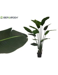 Planta con maceta artificial