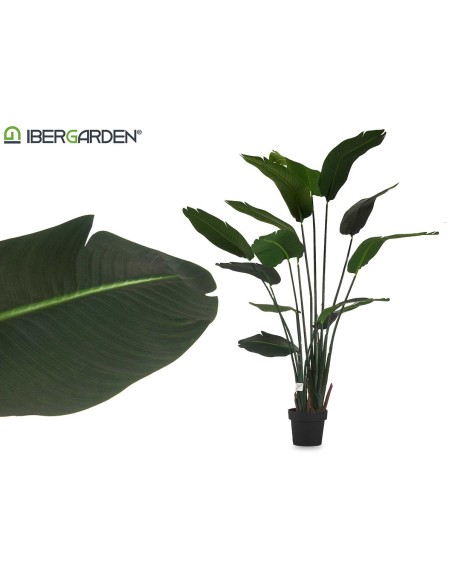 Planta con maceta artificial