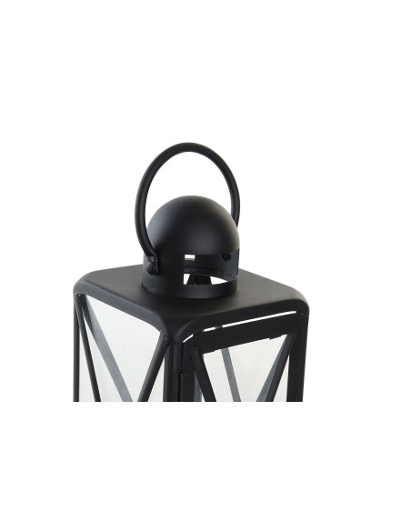 Set 2 Faroles Met. Negro