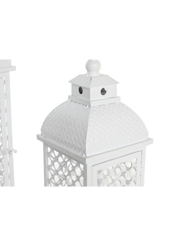 Set 3 Faroles metal Calado