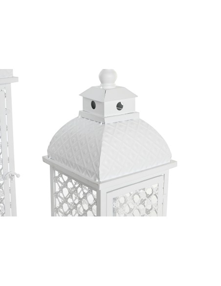 Set 3 Faroles metal Calado