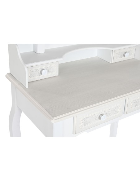 Tocador blanco espejo