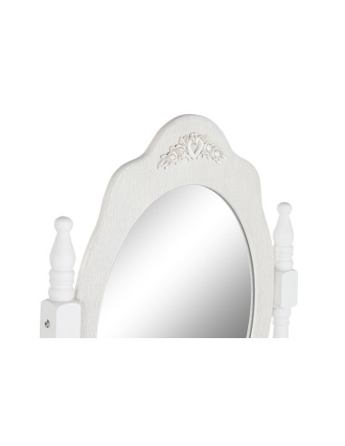Tocador blanco espejo