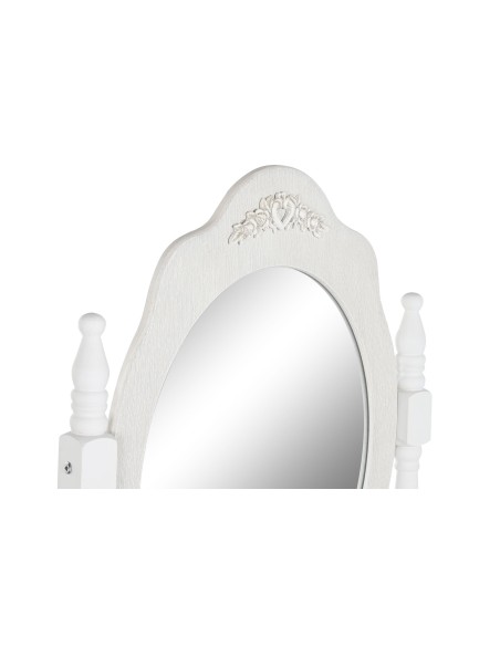 Tocador blanco espejo