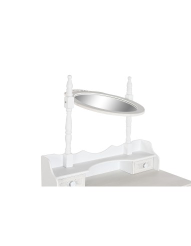 Tocador blanco espejo