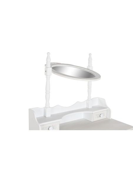 Tocador blanco espejo