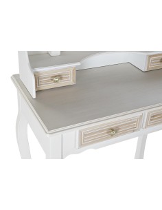 Tocador blanco envejecido espejo 2