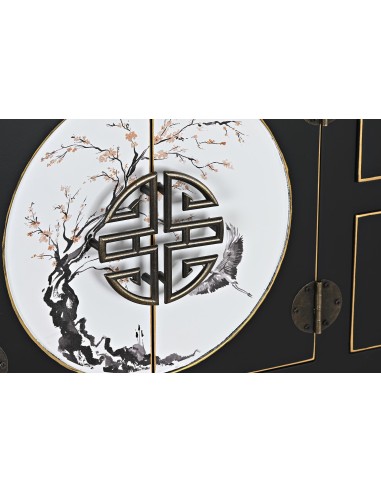 Consola oriental negra