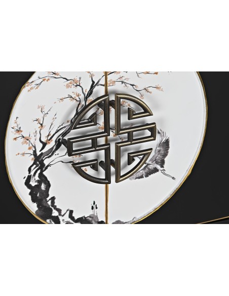 Consola oriental negra