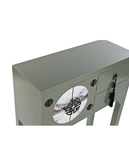 Consola oriental verde