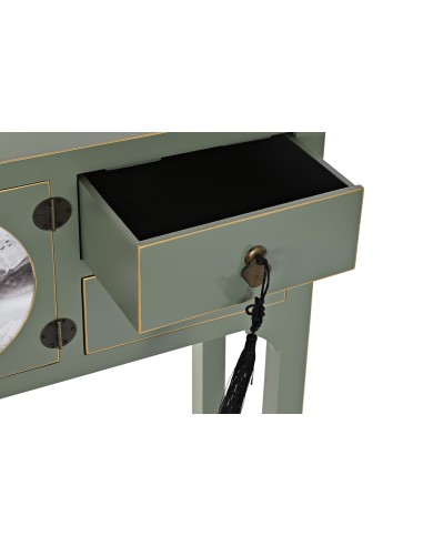 Consola oriental verde