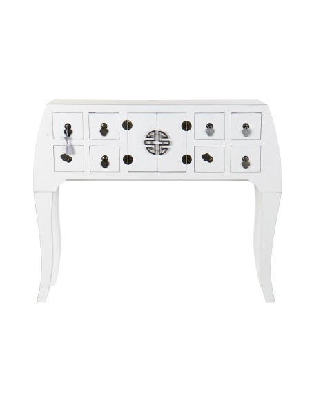 Consola oriental blanca