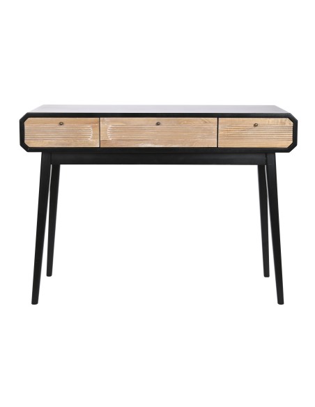 Consola madera negra