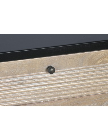 Consola madera negra