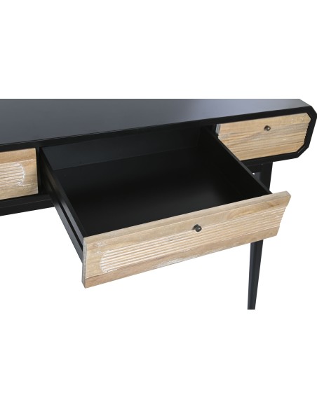 Consola madera negra