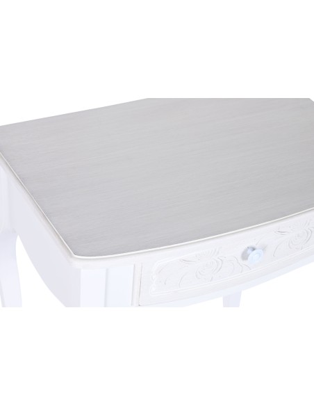 Consola madera blanca