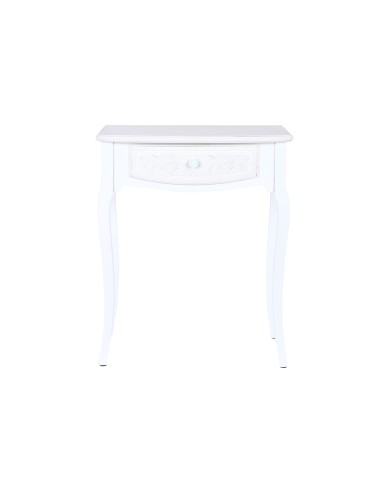 Consola madera blanca