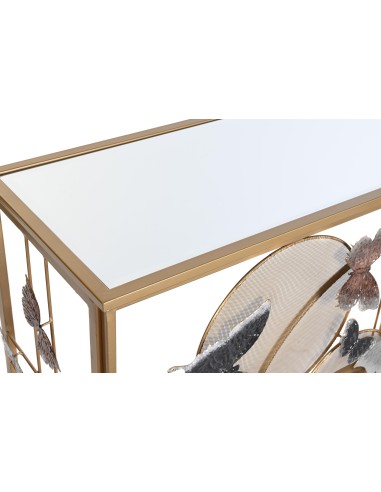 Consola metal mariposas