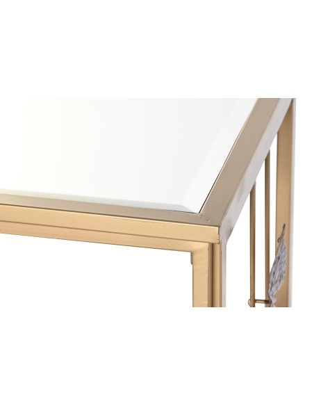 Consola metal mariposas