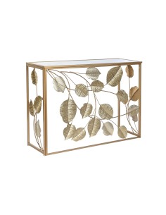 Consola metal espejo