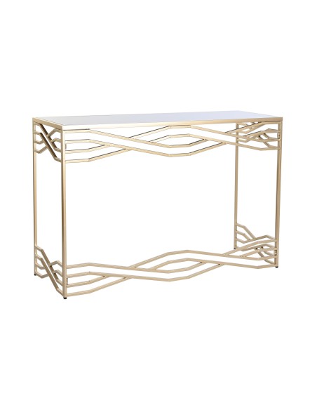 Consola metal cristal