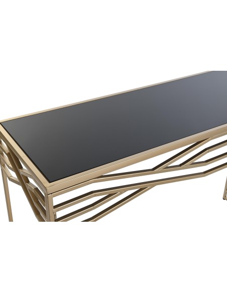 Consola metal cristal