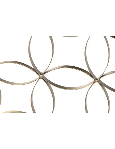 Consola metal espejo