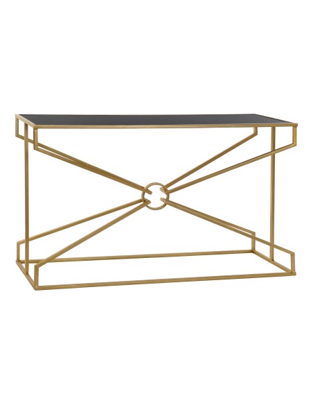 Consola metal espejo 130*40*75