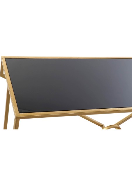 Consola metal espejo 130*40*75