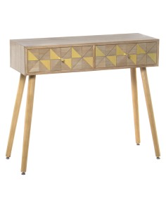 Mesa Entrada Madera 2 Cajones